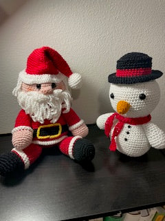 Santa and Snowman